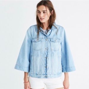 Madewell Bell Sleeve Jean Jacket